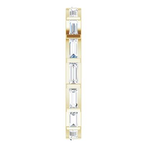 Channel-Set Baguette Eternity Band