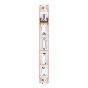 Channel-Set Baguette Eternity Band