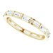 Channel-Set Baguette Eternity Band