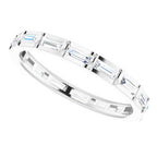 Channel-Set Baguette Eternity Band