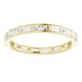 Channel-Set Baguette Eternity Band