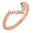 Claw-Prong Halo-Style Engagement Ring or Band