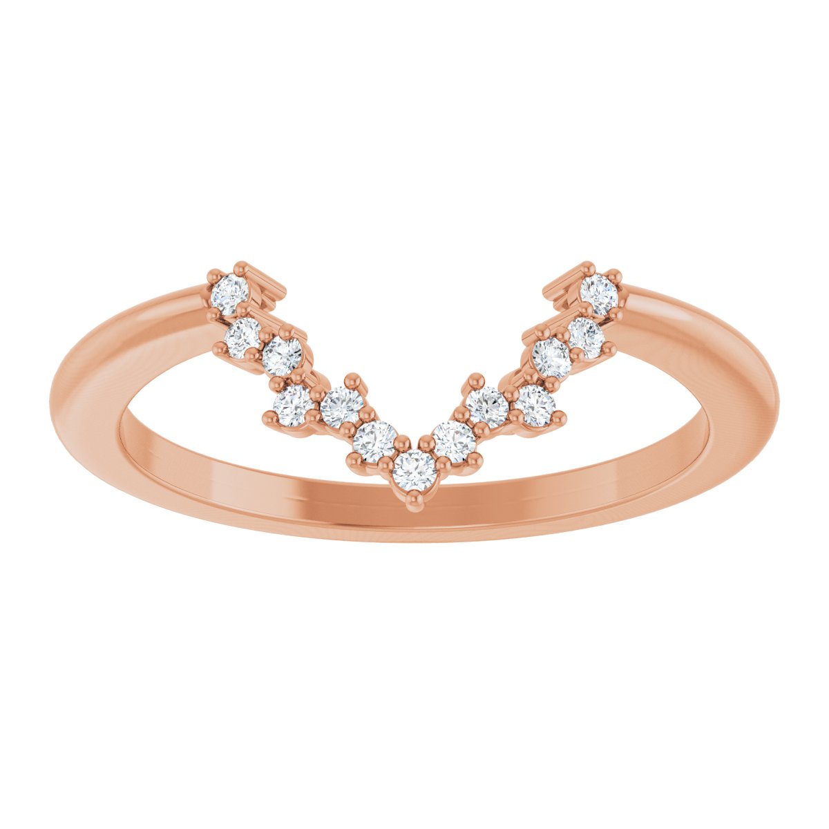 Claw-Prong Halo-Style Engagement Ring or Band