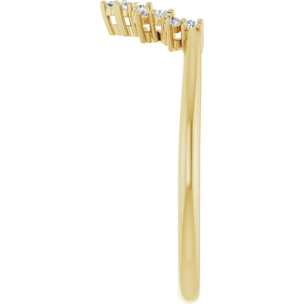 Claw-Prong Halo-Style Engagement Ring or Band