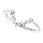 Claw-Prong Halo-Style Engagement Ring or Band