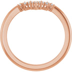 Claw-Prong Halo-Style Engagement Ring or Band