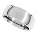 Stepped-Edge Comfort-Fit Half Round Band