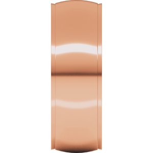 Stepped-Edge Comfort-Fit Half Round Band