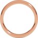 Stepped-Edge Comfort-Fit Half Round Band