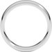 Stepped-Edge Comfort-Fit Half Round Band