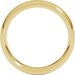 Stepped-Edge Comfort-Fit Half Round Band