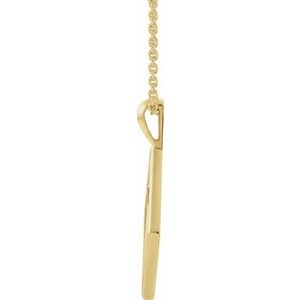 Ornate Pierced Cross Necklace or Pendant