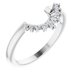 Halo-Style Floral Engagement Ring or Band