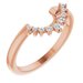Halo-Style Floral Engagement Ring or Band