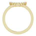Halo-Style Floral Engagement Ring or Band