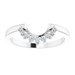 Halo-Style Floral Engagement Ring or Band