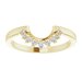 Halo-Style Floral Engagement Ring or Band
