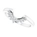 Halo-Style Floral Engagement Ring or Band