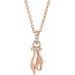 Hand of Buddha Necklace or Pendant