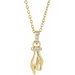 Hand of Buddha Necklace or Pendant