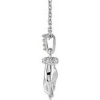 Hand of Buddha Necklace or Pendant