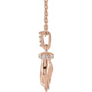 Hand of Buddha Necklace or Pendant