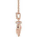 Hand of Buddha Necklace or Pendant