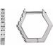 Geometric Huggie Earrings