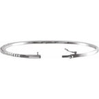 Accented Bangle Bracelet