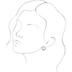 Accented Circle Earrings
