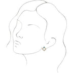 Accented Geometric Earrings