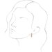 Bezel-Set Bar Earrings