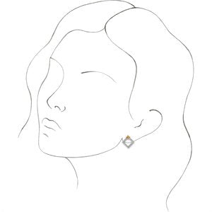Accented Geometric Earrings
