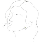 Accented Geometric Earrings