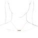 Geometric Bar Necklace or Center