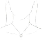 Accented Geometric Necklace or Pendant
