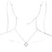 Accented Geometric Necklace or Pendant