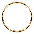 Milgrain Comfort-Fit Flat Band