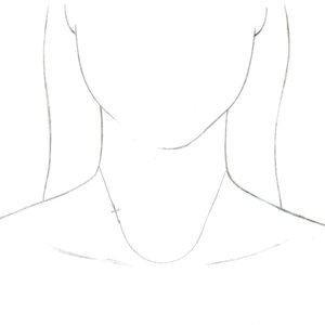Sideways Cross Necklace or Center
