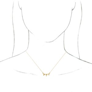 Pyramid Necklace or Center