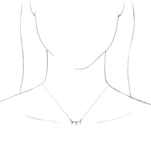 Pyramid Necklace or Center