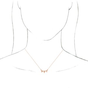Pyramid Necklace or Center