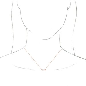 Accented Bar Necklace or Center