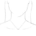 Accented Bar Necklace or Center