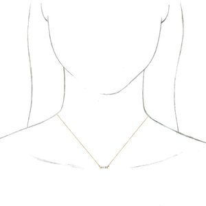 Accented Bar Necklace or Center