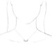 Curved Bar Necklace or Center
