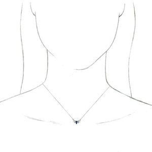 Curved Bar Necklace or Center