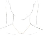 Accented Bar Necklace or Center