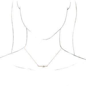 Accented Bar Necklace or Center