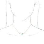 Accented Bar Necklace or Center